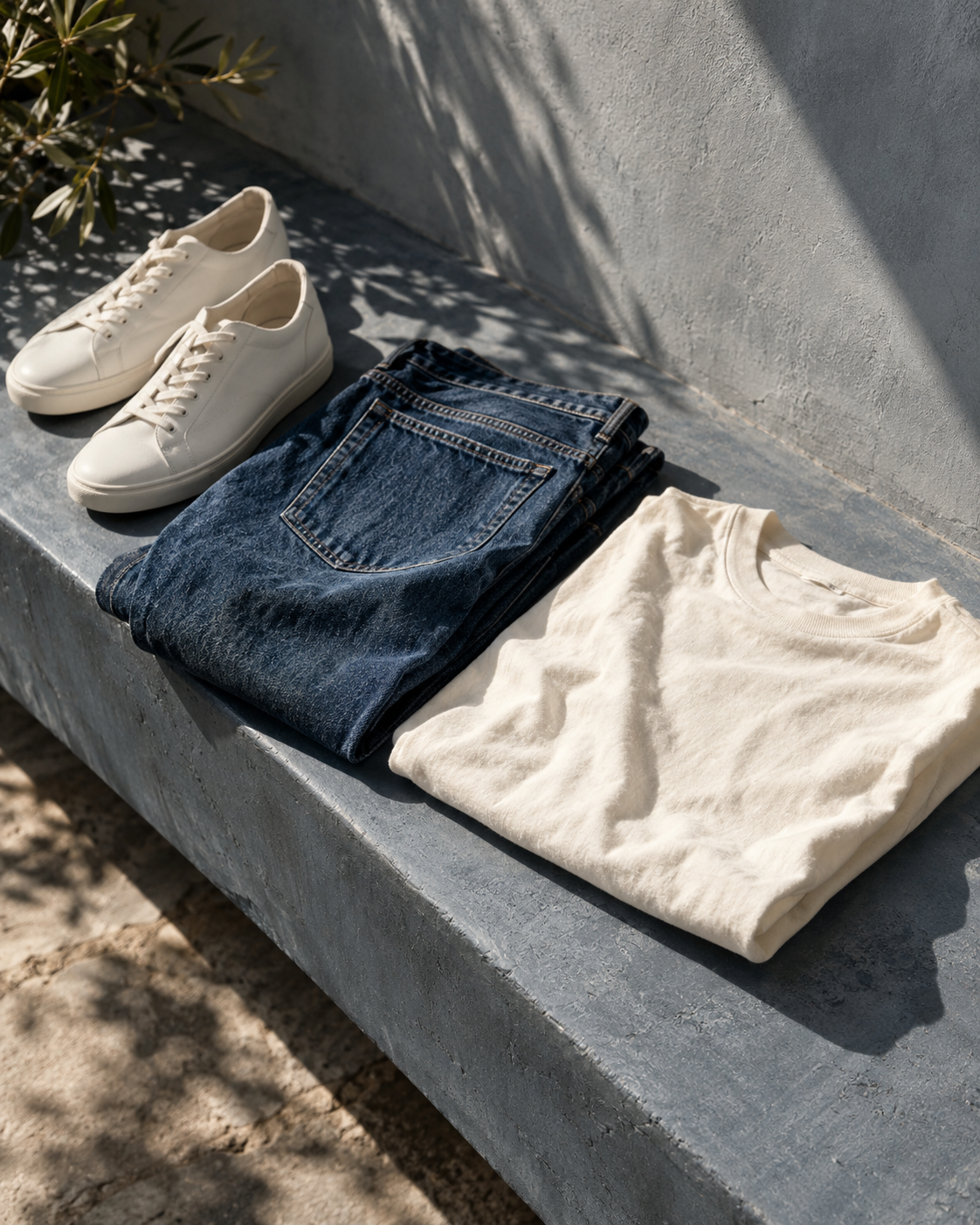 Ispirazione denim e sneakers